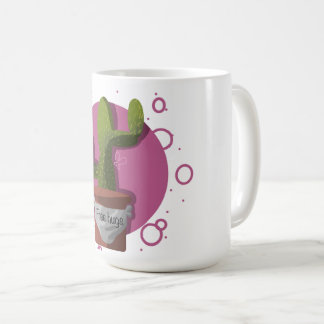 Geben Sie Umarmungskaktus-Tasse frei Kaffeetasse