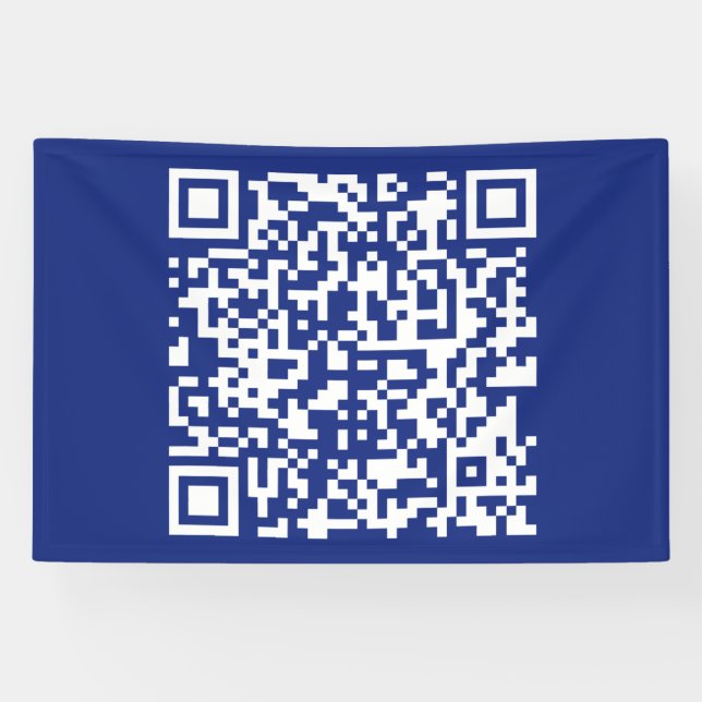 Geben Sie URL sofort generierten QR-Code ein | Nav Banner (Horizontal)