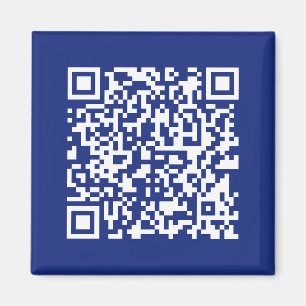 Geben Sie URL sofort generierten QR-Code ein   Nav Magnet