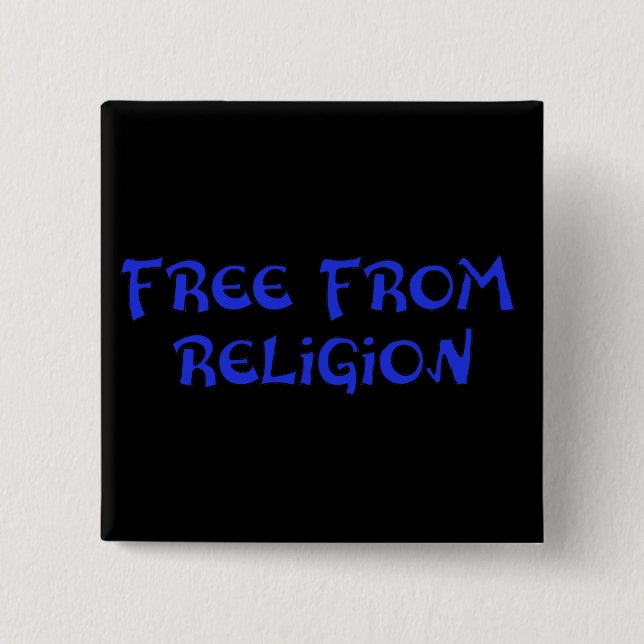 Geben Sie von der Religion frei Button (Vorderseite)