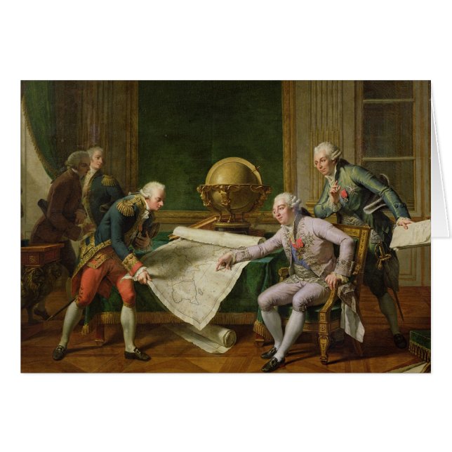Gebende Anweisungen Louis XVI zum La Perouse (Vorderseite (Horizontal))