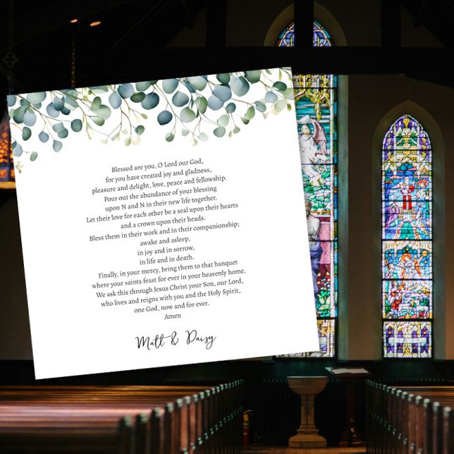 Gebet am Hochzeitstag Karte (Von Creator hochgeladen)