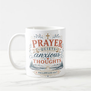 Gebet beruhigt ängstliche Gedanken Christliches Zi Kaffeetasse