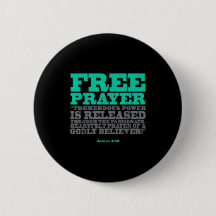 Gebet Christlicher Gott Bibel Jakobus 5_16  Button