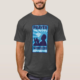 Gebet den originalen WiFi-Spaß der Wireless-Verbin T-Shirt