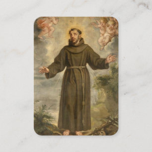Gebet des Heiligen Franziskus von Assisi, Heilige  Platzkarte