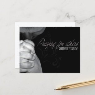 "Gebet für andere" Motivation Affirmation Postkarte