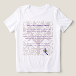 Gebet für göttliche Reinigung und Angleichung Tri-Blend Shirt