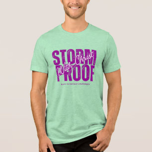 Gebet Gläubige Religiös Heiliger Geist Grün Tri-Blend Shirt
