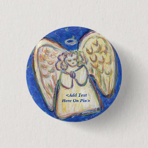Gebet Guardian Angel Pastel Custom Button Message