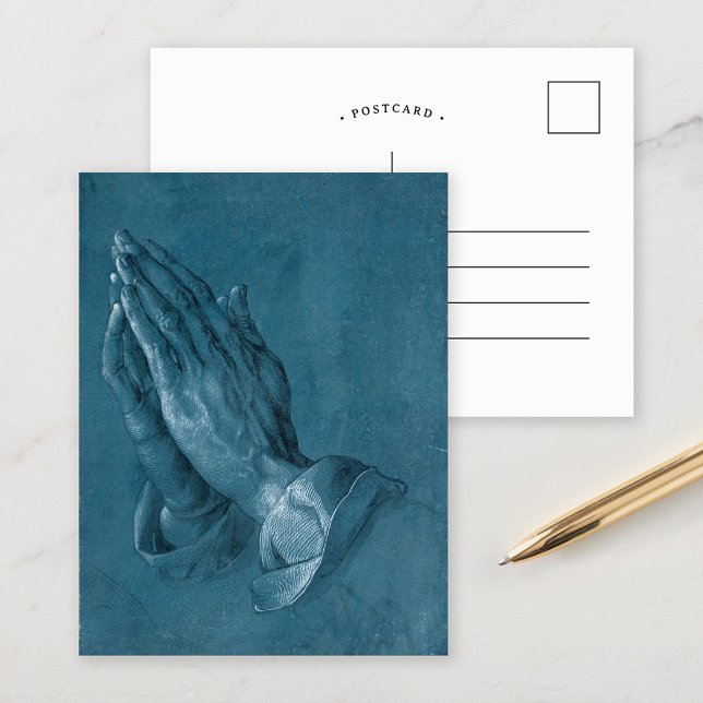 Gebet Hände | Albrecht Dürer Postcard Postkarte (Von Creator hochgeladen)