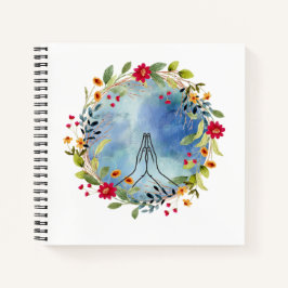 Gebet Hände Aquarell Notizbuch