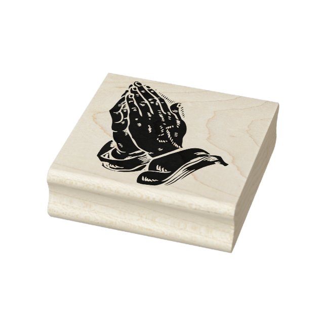 Gebet Hände Gummistempel (Stempel)