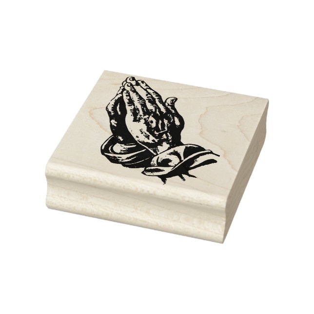 Gebet Hände Gummistempel (Stempel)