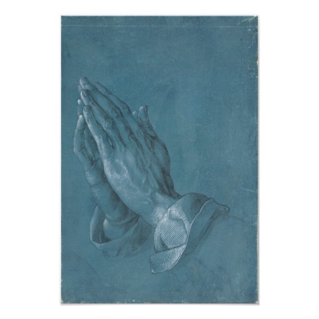 Gebet Hände von Albrecht Durer Fotodruck (Vorne)