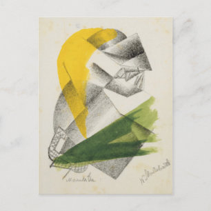 Gebet II, c.1913 (Lithograph) Postkarte