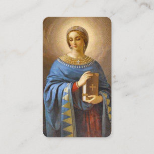 Gebet kardiert   St. Anastasia Visitenkarte