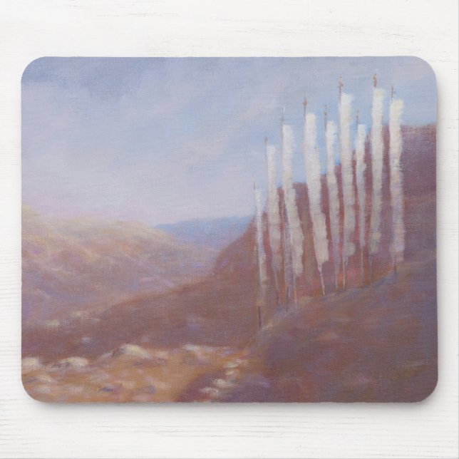 Gebet kennzeichnet Bhutan 2012 Mousepad (Vorne)