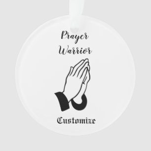 Gebet-Krieger Gebet Thunder_Cove Ornament