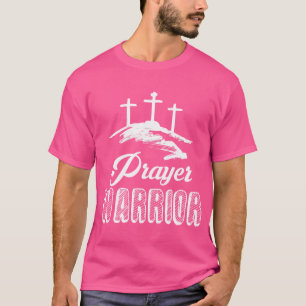 Gebet Krieger - Jesus betet Gott Bible Verse Glaub T-Shirt