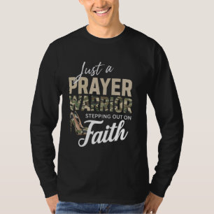 Gebet Krieger katholische religiöse Christliche Ch T-Shirt