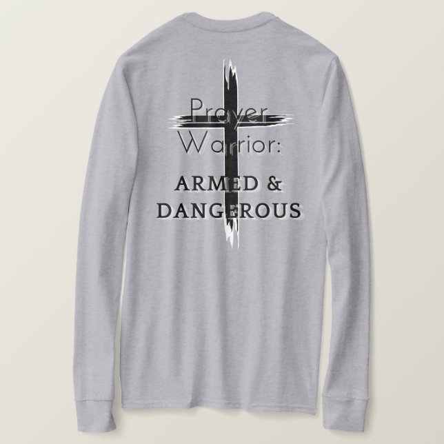 Gebet-Krieger T-Shirt (Design Rückseite)