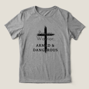 Gebet-Krieger Tri-Blend Shirt