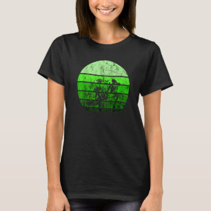 Gebet Mantis Retro Vintag grünes Mantis Insekt B T-Shirt