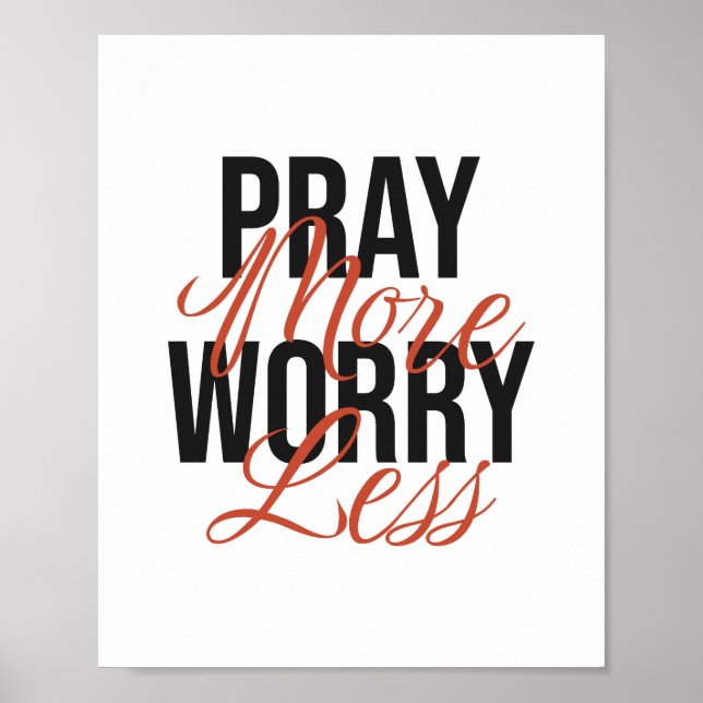 Gebet mehr Sorge weniger, Christin Poster (Vorne)