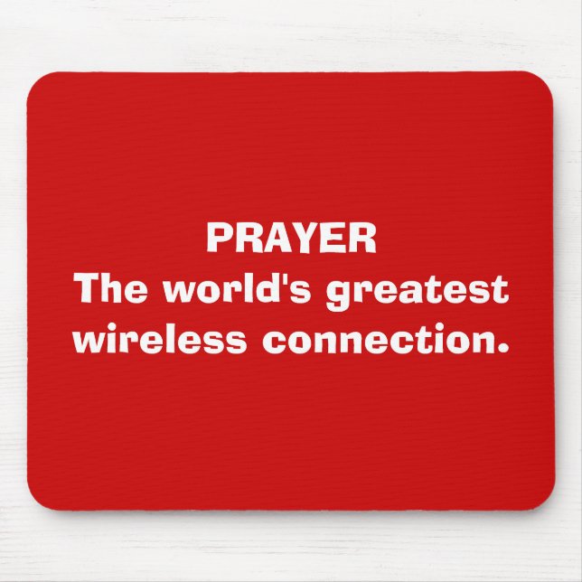 Gebet Mousepad (Vorne)