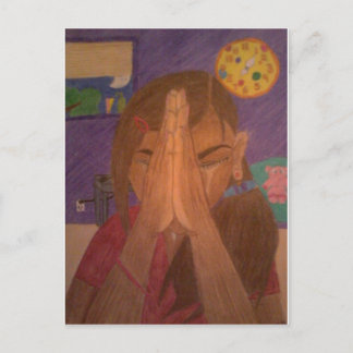 Gebet Postkarte