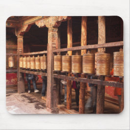 Gebet Räder Tibet Mousepad