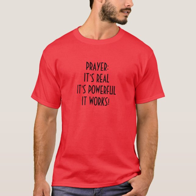 GEBET T-Shirt (Vorderseite)