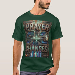 Gebet verändert Dinge – Futuristisches Steampunk T T-Shirt