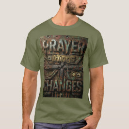 Gebet verändert Dinge – Industrial Metal T-Shirt