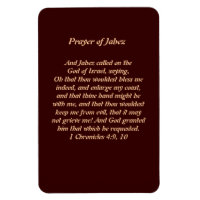 Gebet von Jabez Magnet