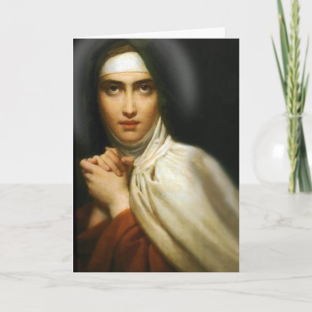 GEBET VON ST TERESA VON AVILA KARTE (Vorderseite)