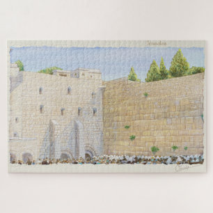 Gebet, Western Wall KOTEL Jerusalem Alte Stadtkuns