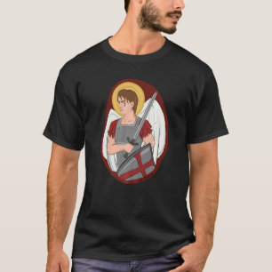 Gebet zu Sankt Michael dem Erzengel Katholische Tr T-Shirt