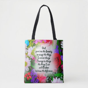 Gebete der Stille im Zentrum von Bouquet Tasche
