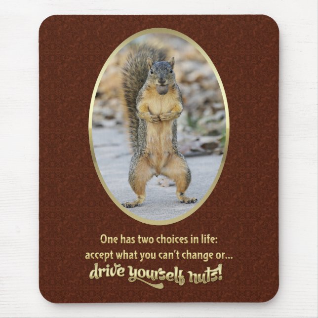 Gebete der Stille in einer Nuss Mousepad (Vorne)
