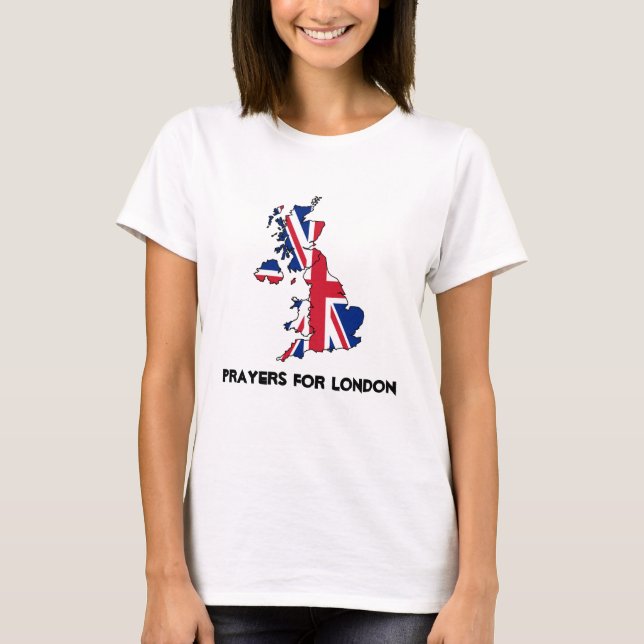 Gebete für den Londoner T - Shirt (Vorderseite)