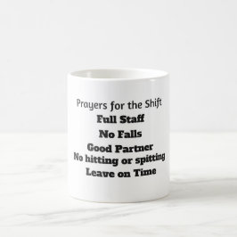 Gebete für die Tasse der Verlagerung