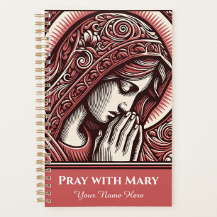 Gebete gesegnete Jungfrau Mary   Personalisierbar Planer