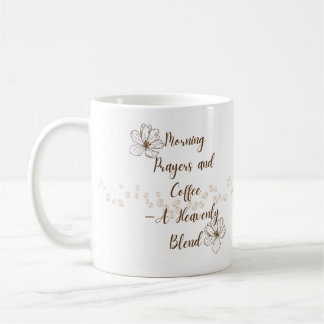 Gebete und Kaffee am Morgen - eine Himmlische Misc Kaffeetasse