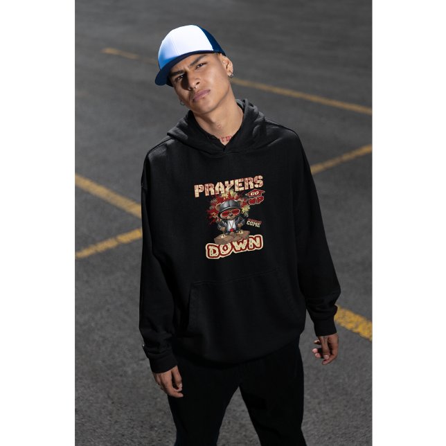 Gebete werden Christlicher Glaube Hoodie (Von Creator hochgeladen)