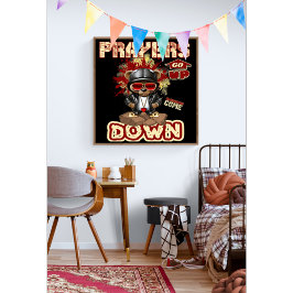 Gebete werden Christlicher Glaube Poster