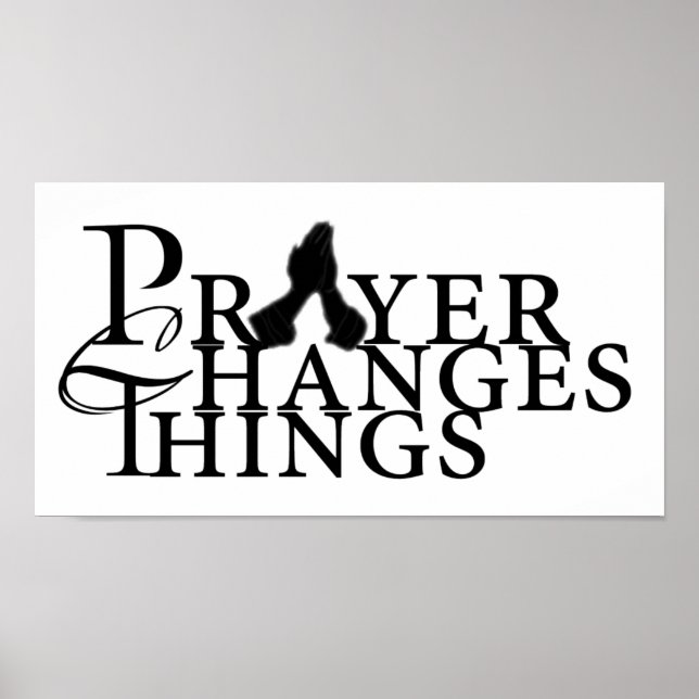 Gebetposter Poster (Vorne)