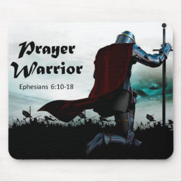 Gebets-Krieger Mousepad