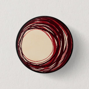 Gebets-Perlen-Knopf-Rot Button